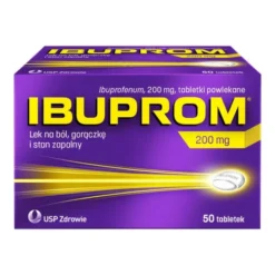 Ibuprom, 200 mg, tabletki powlekane, 50 szt.