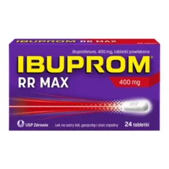 Ibuprom RR Max, 400 mg, tabletki powlekane, 24 szt. (2 x 12 szt.)