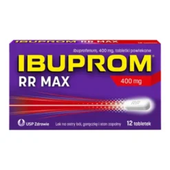 Ibuprom RR Max, 400 mg, tabletki powlekane, 12 szt.