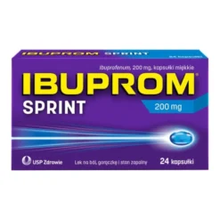 Ibuprom Sprint, 200 mg, kapsułki miękkie, 24 szt.