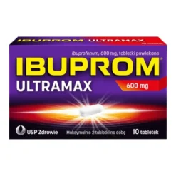 Ibuprom Ultramax, 600 mg, tabletki powlekane, 10 szt.