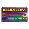Ibuprom Zatoki Max, 400 mg + 60 mg, tabletki powlekane, 10 szt