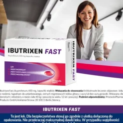 Ibutrixen Fast, 400 mg, kapsułki miękkie, 24 szt.
