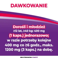Ibutrixen Fast, 400 mg, kapsułki miękkie, 24 szt.