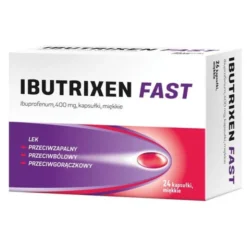 Ibutrixen Fast, 400 mg, kapsułki miękkie, 24 szt.