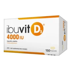 Ibuvit D3, 4000 IU, kapsułki miękkie, 150 szt.