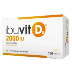 Ibuvit D3, 2000 IU, kapsułki miękkie, 150 szt.
