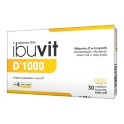 Ibuvit D 1000, kapsułki twist-off, 30 szt.