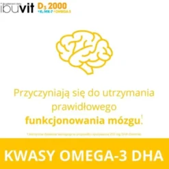 Ibuvit D3 2000+K2 MK-7 Omega 3, kapsułki, 30 szt.