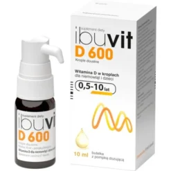 Ibuvit D 600, krople doustne, 10 ml