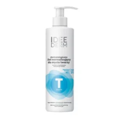 Idee Derm, dermatologiczny żel normalizujący do mycia twarzy, 220 ml