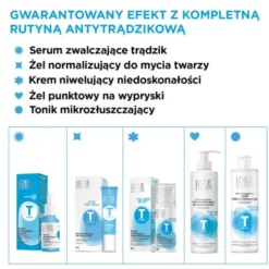 Idee Derm, dermatologiczny żel normalizujący do mycia twarzy, 220 ml