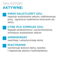 Idee Derm, dermatologiczny żel normalizujący do mycia twarzy, 220 ml