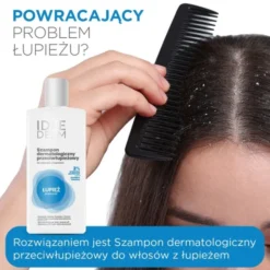 Idee Derm, dermatologiczny szampon przeciwłupieżowy, 300 ml