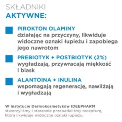 Idee Derm, dermatologiczny szampon przeciwłupieżowy, 300 ml