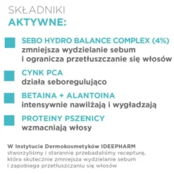 Idee Derm, dermatologiczny szampon normalizujący, 300 ml