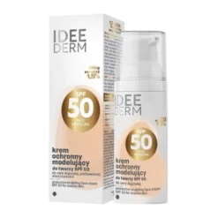 Idee Derm, ochronny krem modelujący do twarzy SPF 50, 50 ml