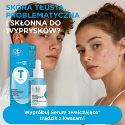 Idee Derm, serum zwalczające trądzik z kwasami, 30 ml
