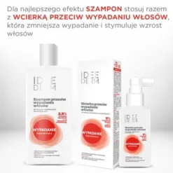 Idee Derm, szampon przeciw wypadaniu włosów, 300 ml