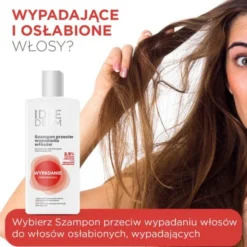 Idee Derm, szampon przeciw wypadaniu włosów, 300 ml