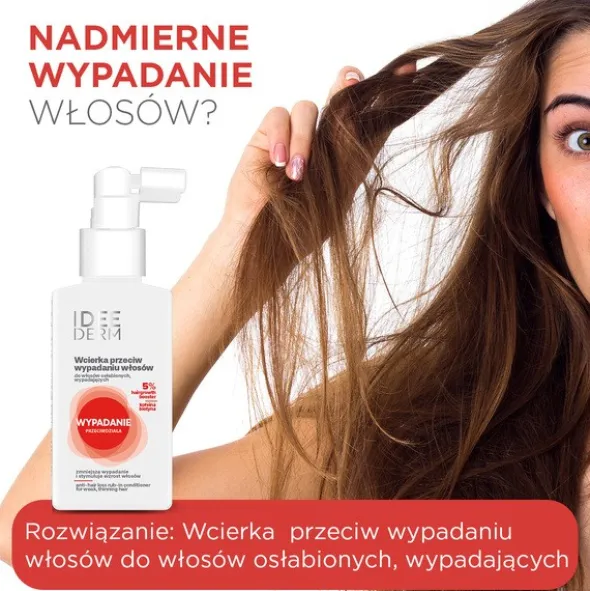Idee Derm, wcierka przeciw wypadaniu włosów, 100 ml
