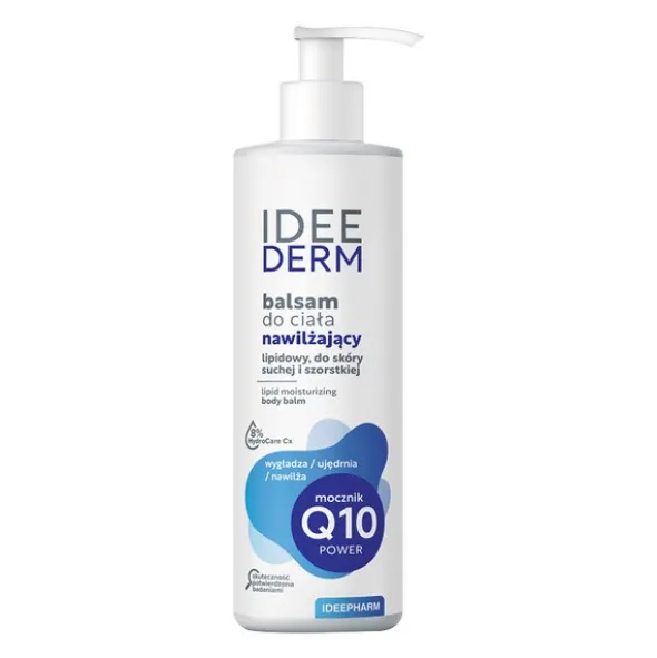 Ideepharm, Idee derm, balsam do ciała nawilżający, lipidowy, 400 ml,