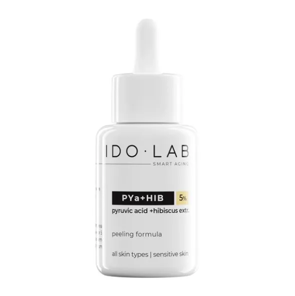 IDO LAB PYa+HIB 5%, rozjaśniający i wyrónujący koloryt peeling kwasowy, 30 ml