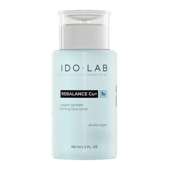 IDO LAB Rebalance Cu+, ujędrniający tonik z proliną miedzi 1%, 150 ml