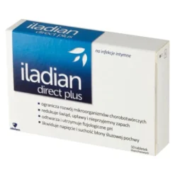 Iladian direct plus, tabletki dopochwowe, 10 szt.