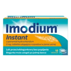 Imodium Instant, 2 mg, tabletki ulegające rozpadowi w jamie ustnej, 12 szt.