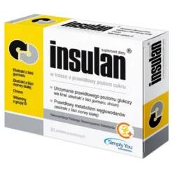 Insulan, tabletki powlekane, 30 szt.