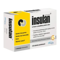 Insulan, tabletki, 120 szt.