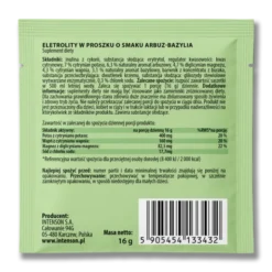 Intenson Elektrolity, proszek, smak arbuz-bazylia, 16 g