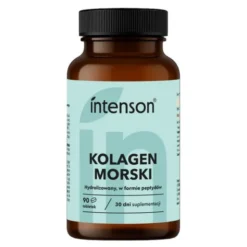 Intenson Kolagen morski + kwas hialuronowy + witamina C, tabletki, 90 szt.