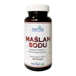 Invent Farm Maślan Sodu, kapsułki, 60szt.