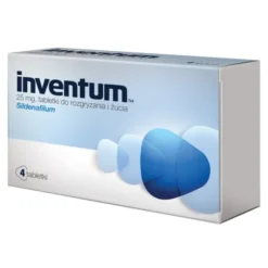 Inventum, 25 mg, tabletki do rozgryzania, żucia, 4 szt.