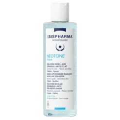 ISISPHARMA NEOTONE AQUA, rozświetlający płyn micelarny do demakijażu dla skóry wrażliwej, skłonnej do przebarwień, 400ML