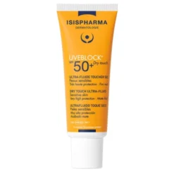 ISISPHARMA UVEBLOCK DRY TOUCH SPF 50+, krem matujący, bezbarwny, 40ML