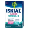 Iskial Junior Omega-3, żelki, smak truskawkowy, 30 szt.
