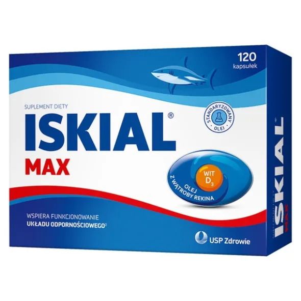 Iskial Max, kapsułki, 120 szt.