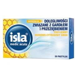Isla Medic Acute, pastylki do ssania, 20 szt.