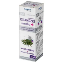 Islandzki medic+ z nanosrebrem, spray, 30 ml