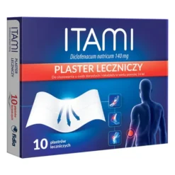 Itami, 140 mg, plastry lecznicze, 10 szt.
