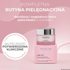 Iwostin Age Lift, krem na dzień do skóry normalnej i mieszanej, SPF 15, 40+, 50 ml