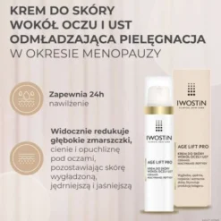 Iwostin Age Lift Pro, krem do skóry wokół oczu i ust, 15 ml