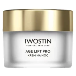 Iwostin Age Lift Pro, krem z ceramidami, aminokwasami i kwasem hialuronowym, na noc, 50 ml