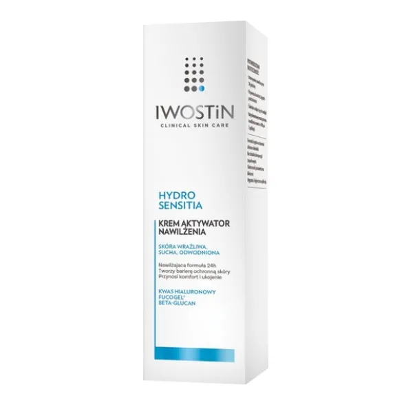Iwostin Hydro Sensitia, krem, aktywator nawilżenia, 50 ml