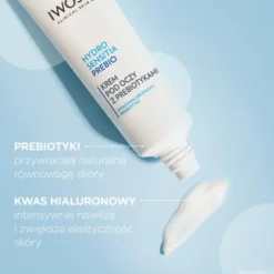 Iwostin Hydro Sensitia Prebio, krem pod oczy z prebiotykami, 15 ml
