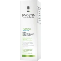 Iwostin Purritin Rehydrin, krem przywracający nawilżenie, 40 ml