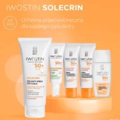 Iwostin Solecrin, żelowy krem do ciała SPF50+, 200 ml